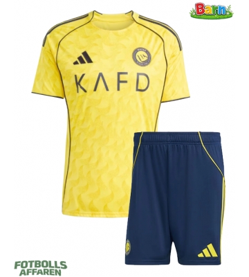 Al-Nassr Hemmaställ Barn 2025-26 Kortärmad (+ Korta byxor)